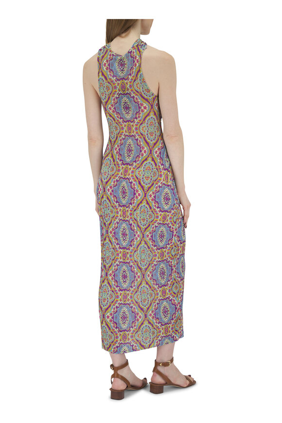 Etro - Multicolor Multi-Wear Neckline Knit Dress 