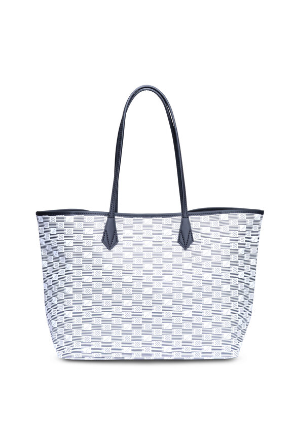Moreau Paris Medium Black & White Saint Tropez MM Tote