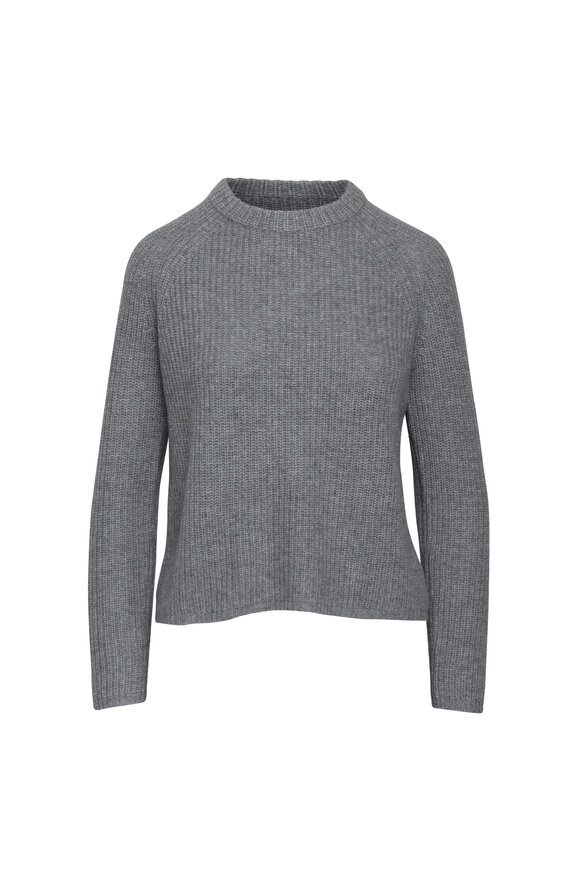 Jenni Kayne Fisherman Heather Grey Sweater