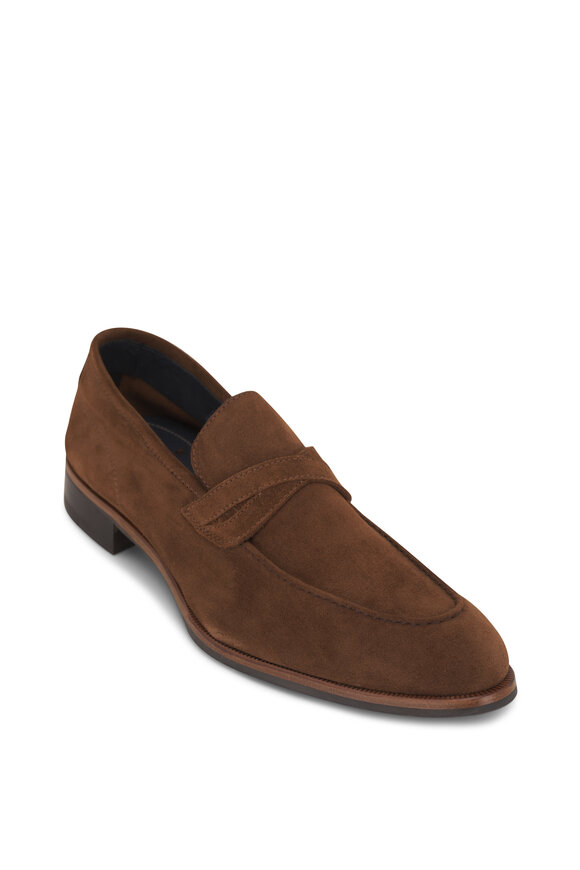 Di Bianco Firenze Cubano Suede Loafer 