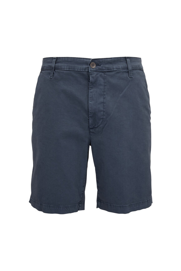 AG - Wanderer Night Blue Sulfur Poplin Chino Shorts