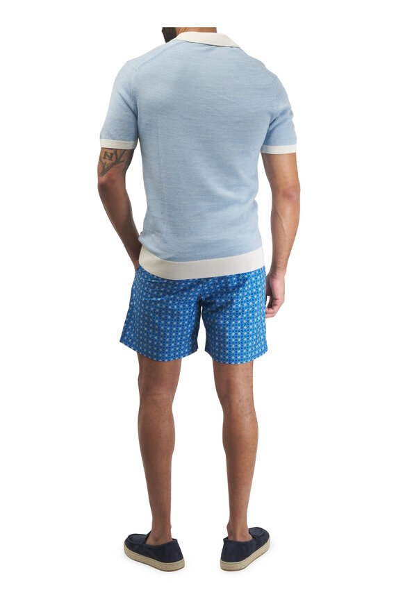 Orlebar Brown - Bulldog Dahlia Blue Swim Shorts