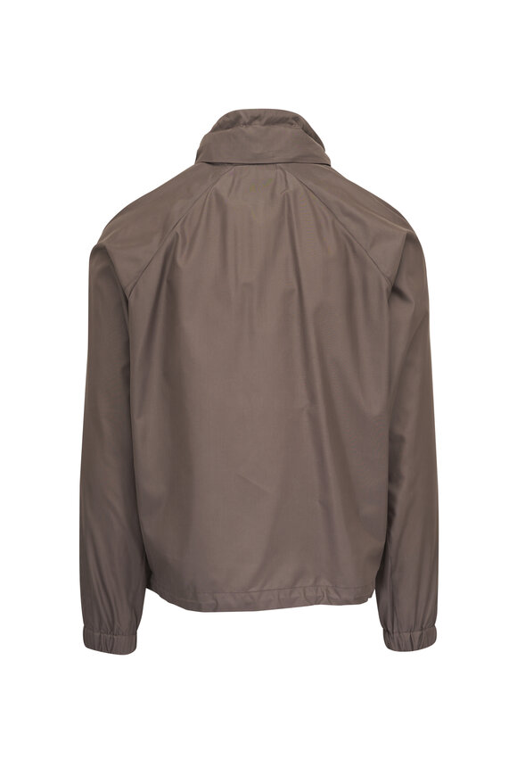 Brunello Cucinelli Light Brown Full Zip Jacket - view 3
