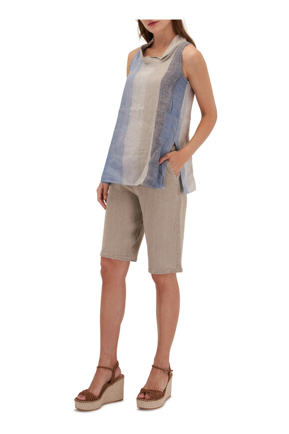 Stella Knit Shorts in White