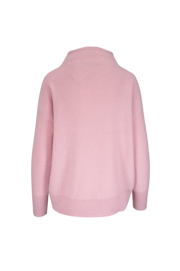 Vince Balletto Plush Cashmere Funnel Neck Sweater - view 4