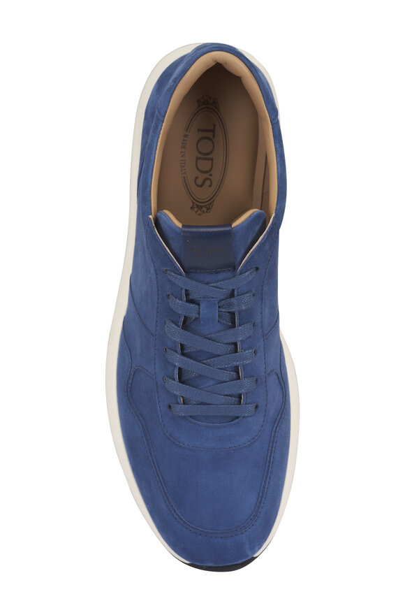 Tod's Allacciato 79k Denim Low Top Sneaker - view 4