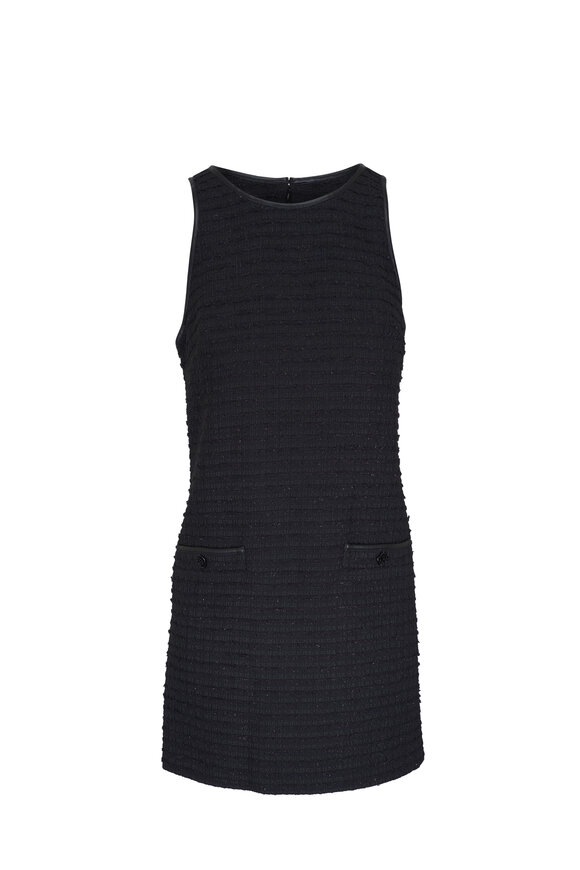 L'Agence Florian Tweed Mini Shift Dress