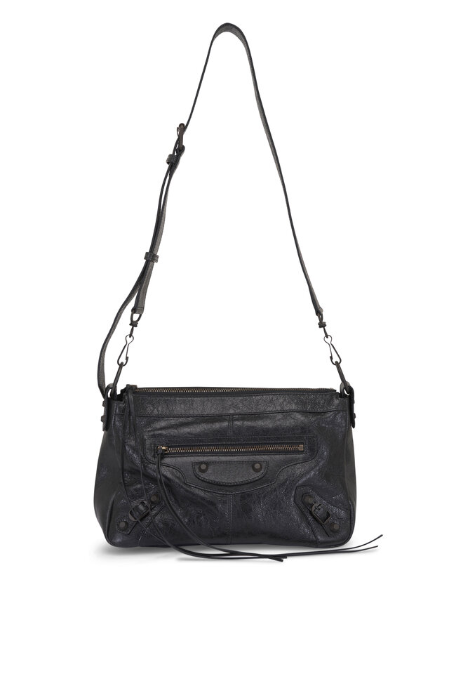 Demellier - Helsinki Small Shoulder Bag in Black