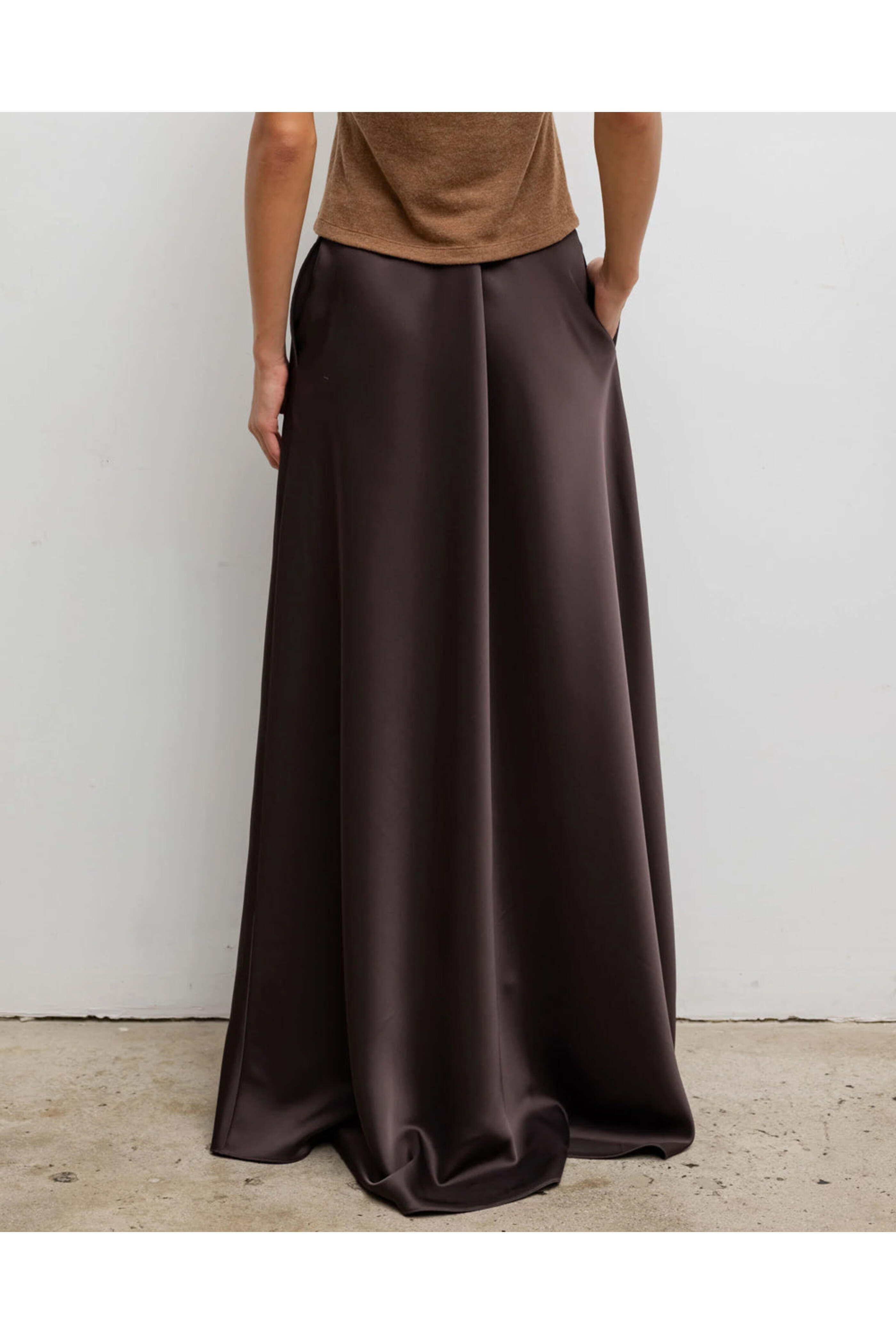 Leset - Chocolate Barb Maxi Skirt
