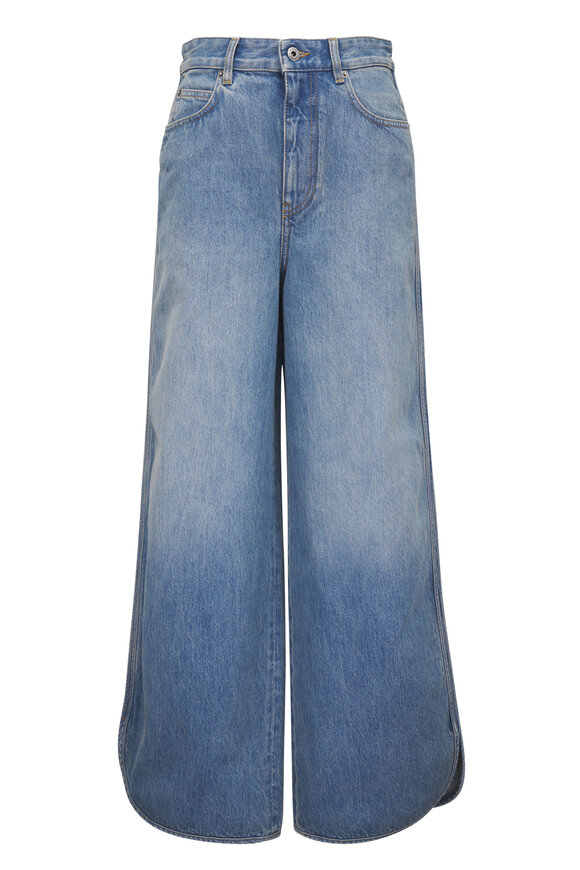 Loewe Wide Leg Blue Jean