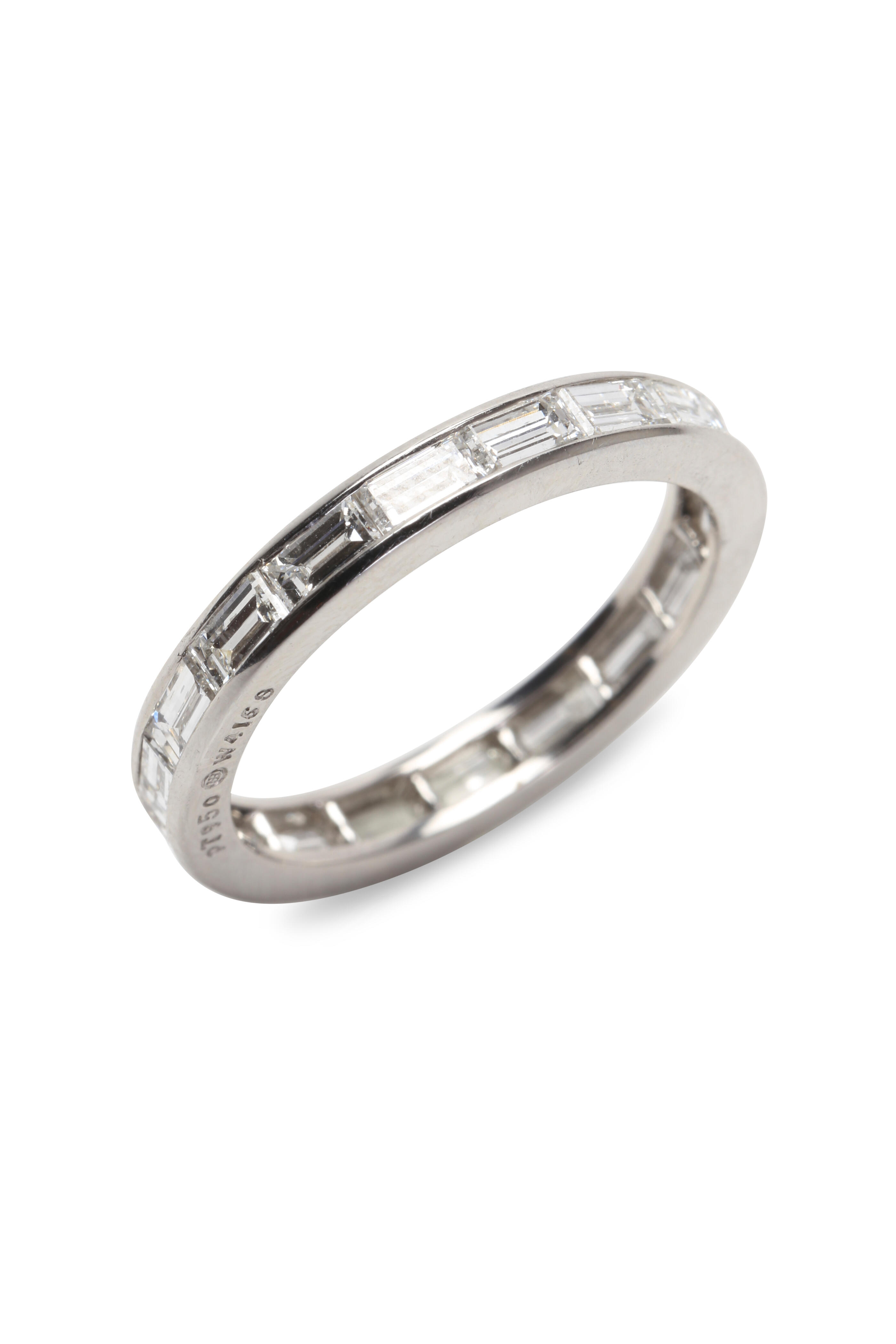 Oscar Heyman - Diamond End-To-End Guard Ring