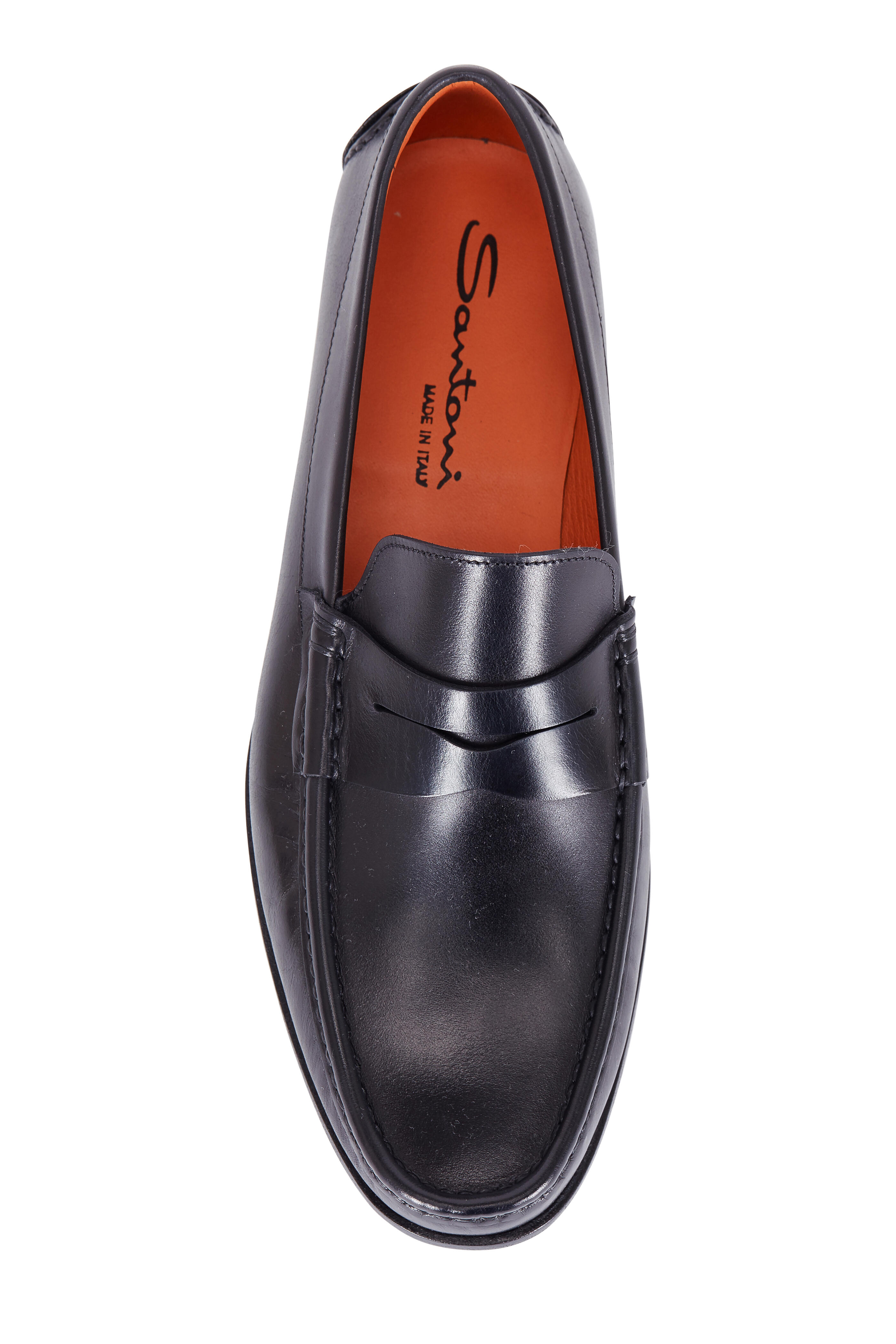 Santoni fergus sale penny loafer