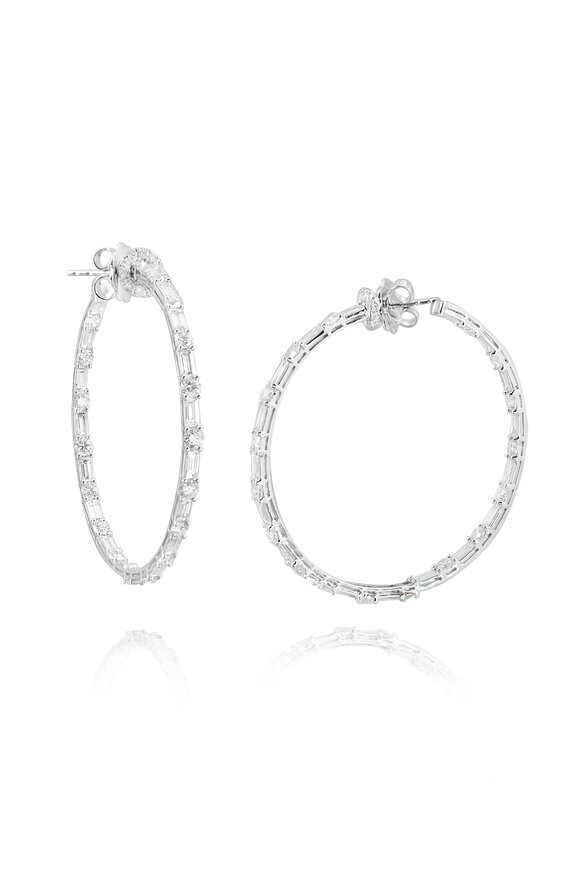 Nam Cho Basic Diamond Hoops