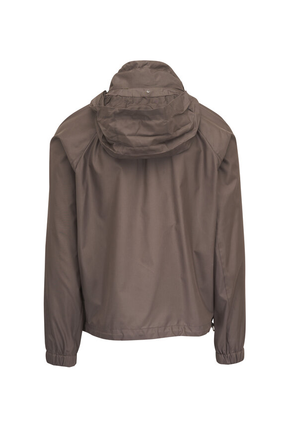 Brunello Cucinelli Light Brown Full Zip Jacket - view 5