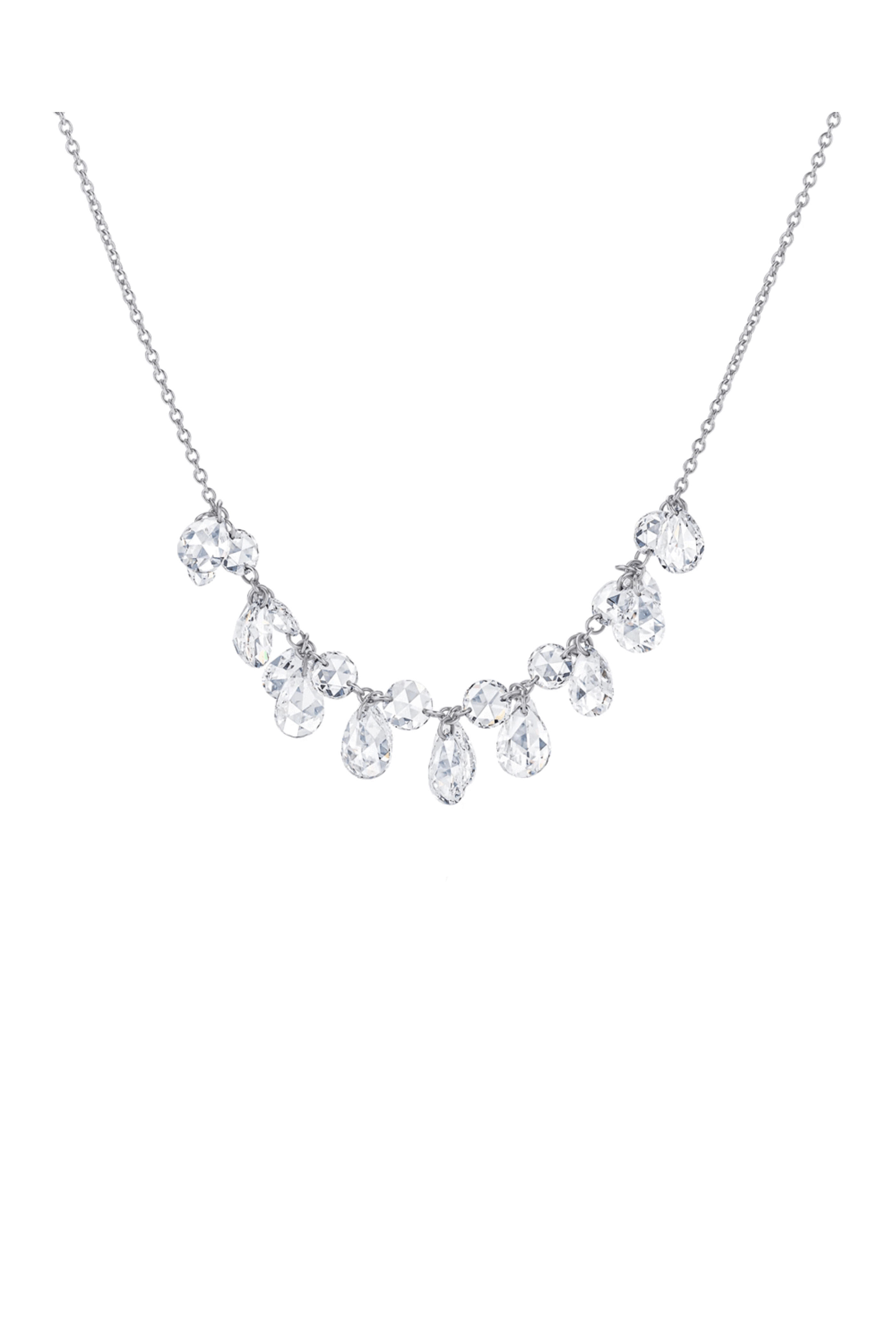 64 Facets - Diamond Waterdrop Necklace