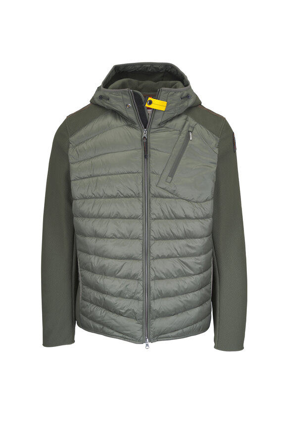 Parajumpers Nolan Rosemary Mixed Media Down Jacket - view 1