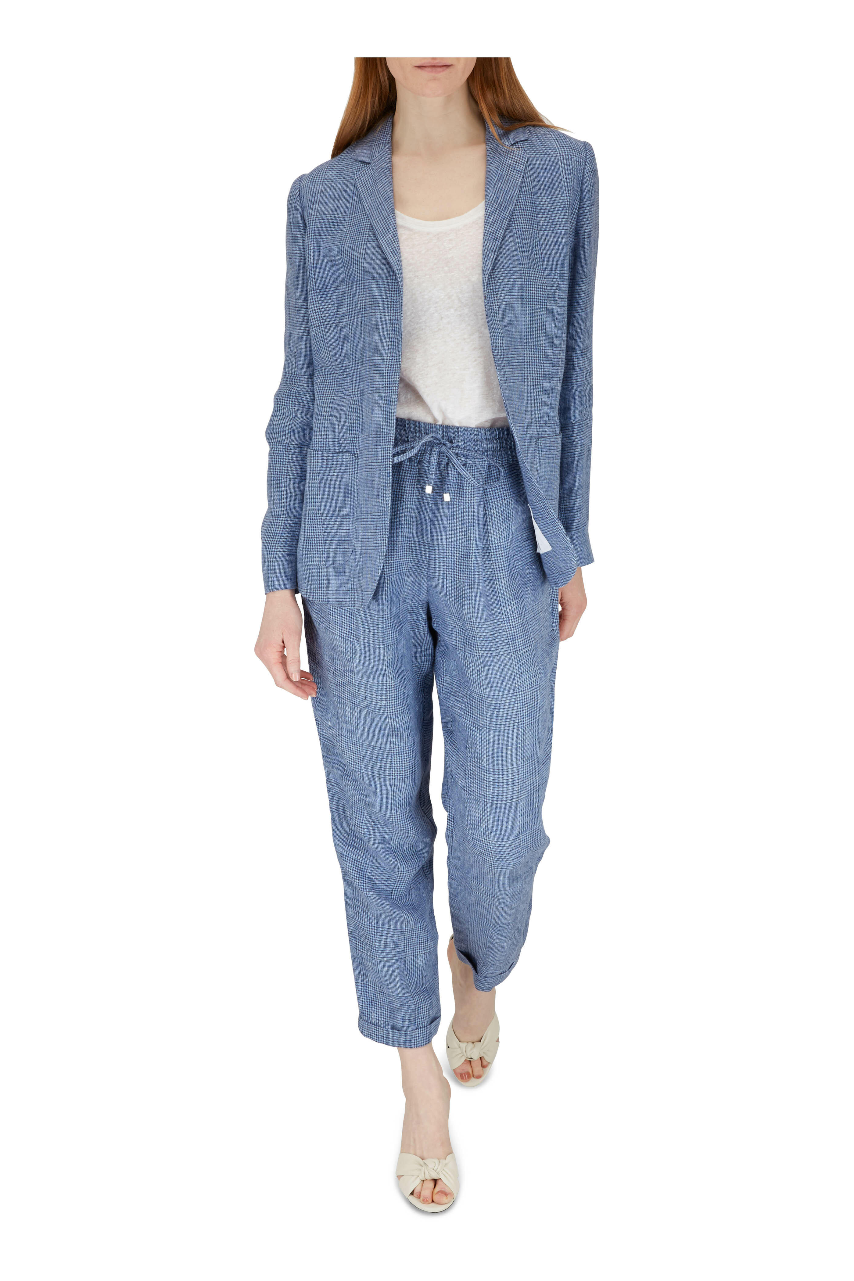 Saint Laurent - Bianca Pearl Leather Knotted Mule Sandal, 75mm