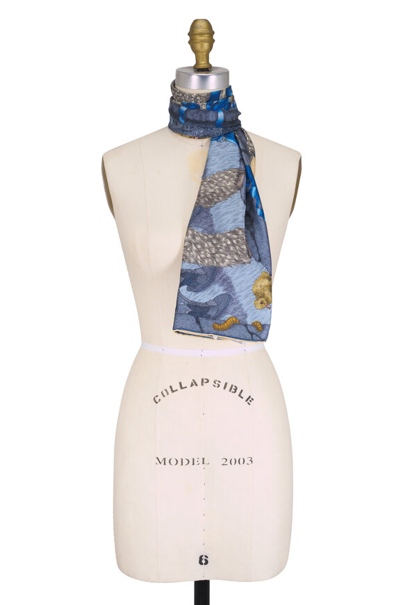 Sabina Savage London Bridge is Falling Down Powder Silk Twill 90