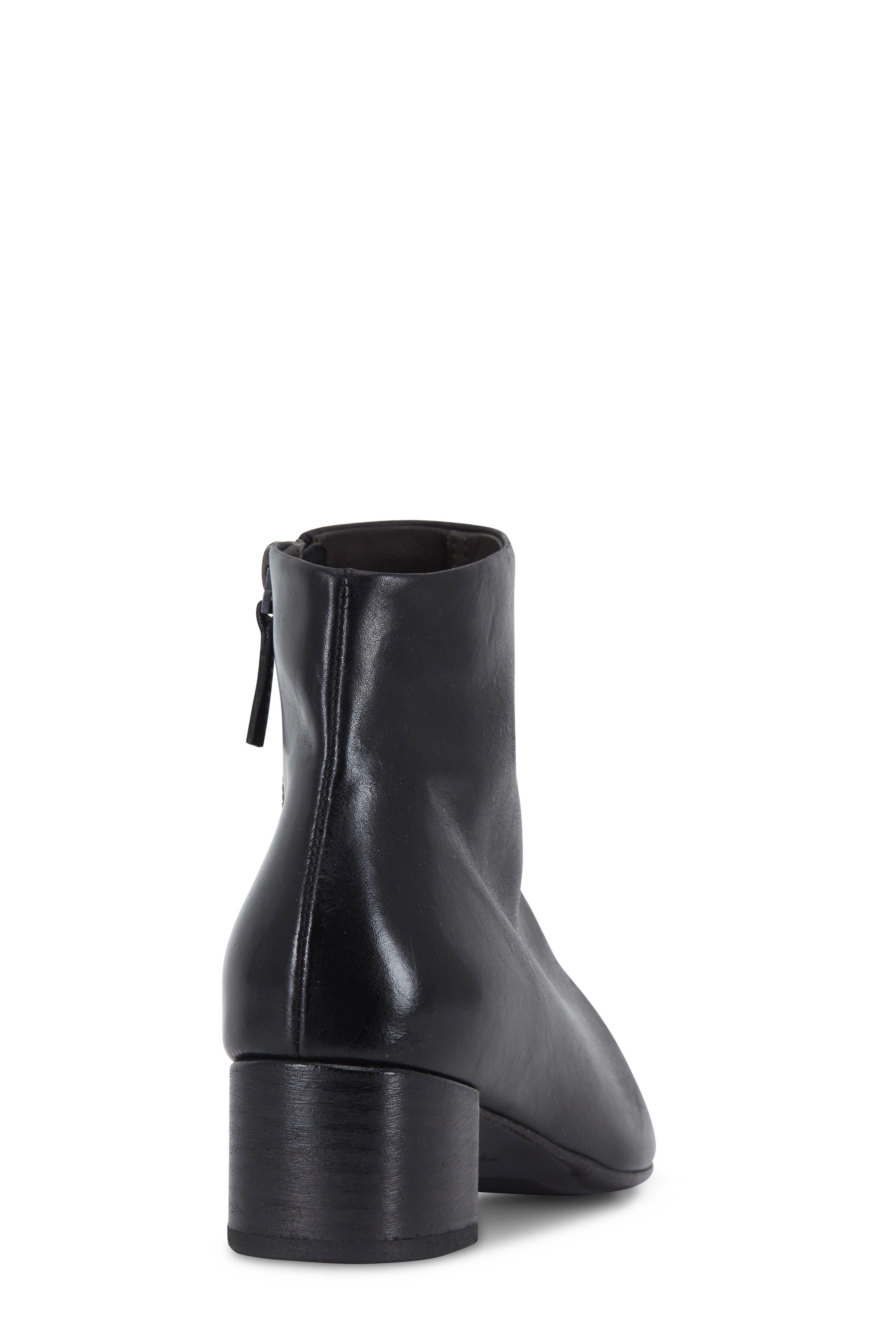 Marsell - Black Leather Stuzzichino Ankle Boot, 45mm