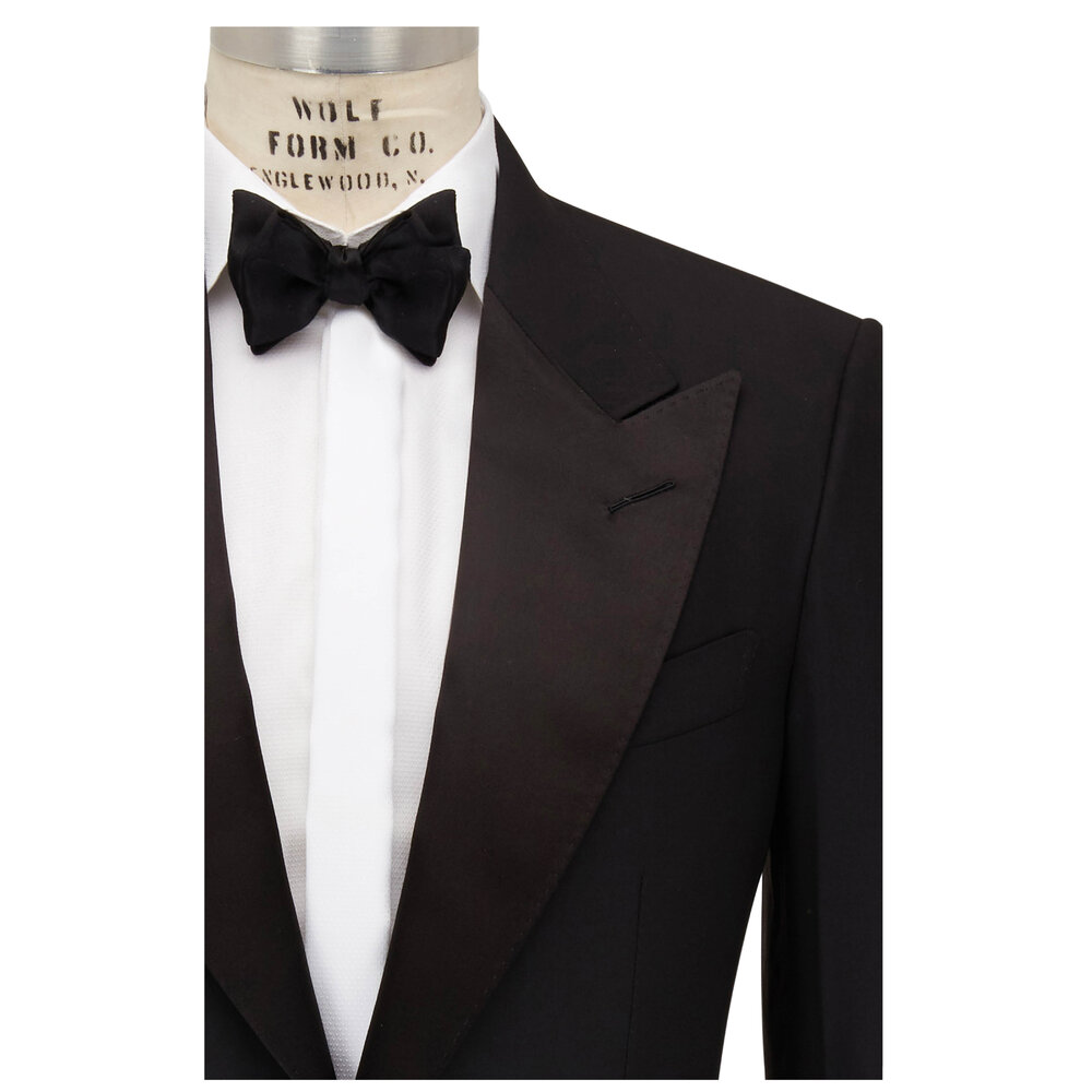 Tom Ford - Black Stretch Wool Tuxedo | Mitchell Stores