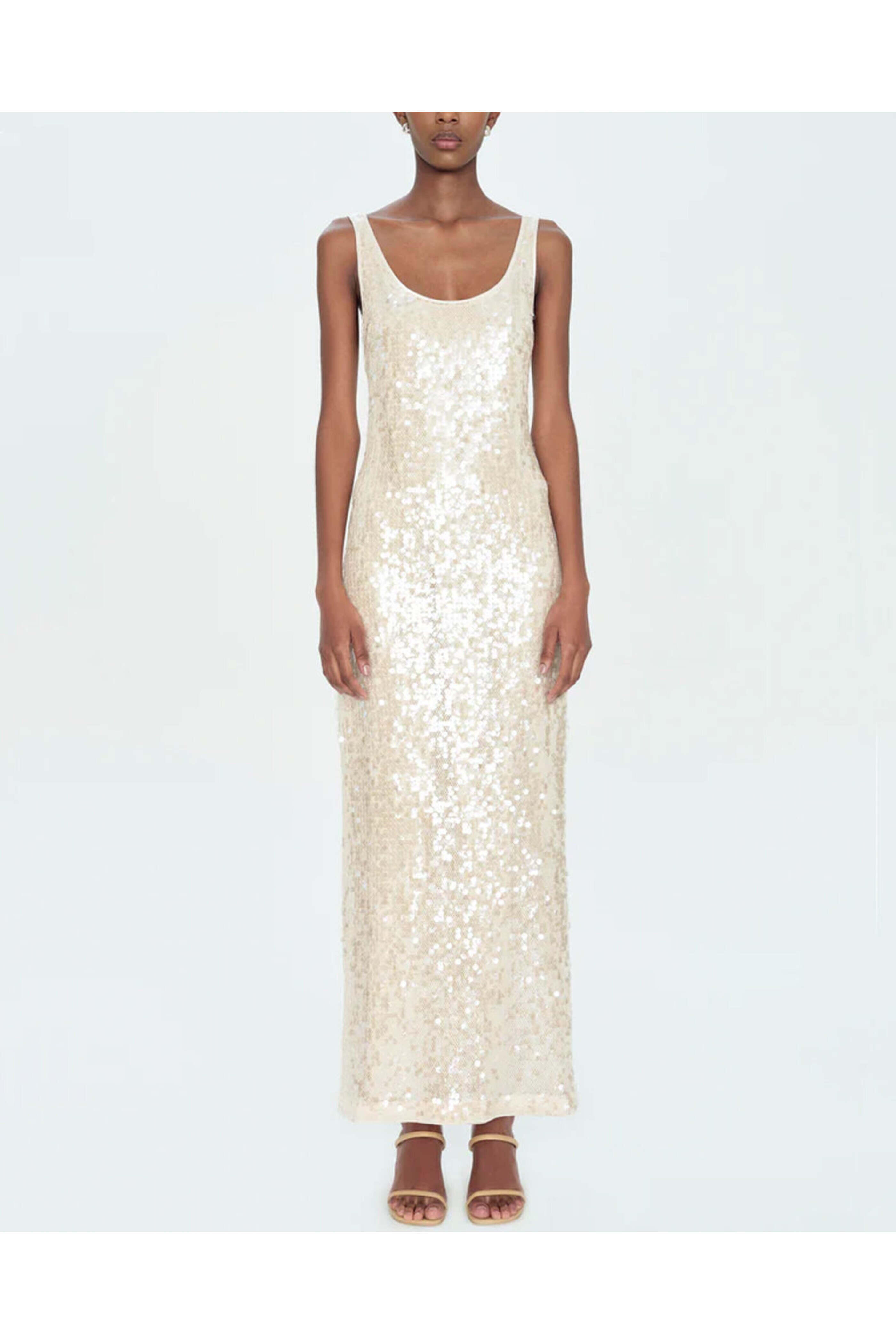 Simkhai - Champagne Bex Maxi Dress