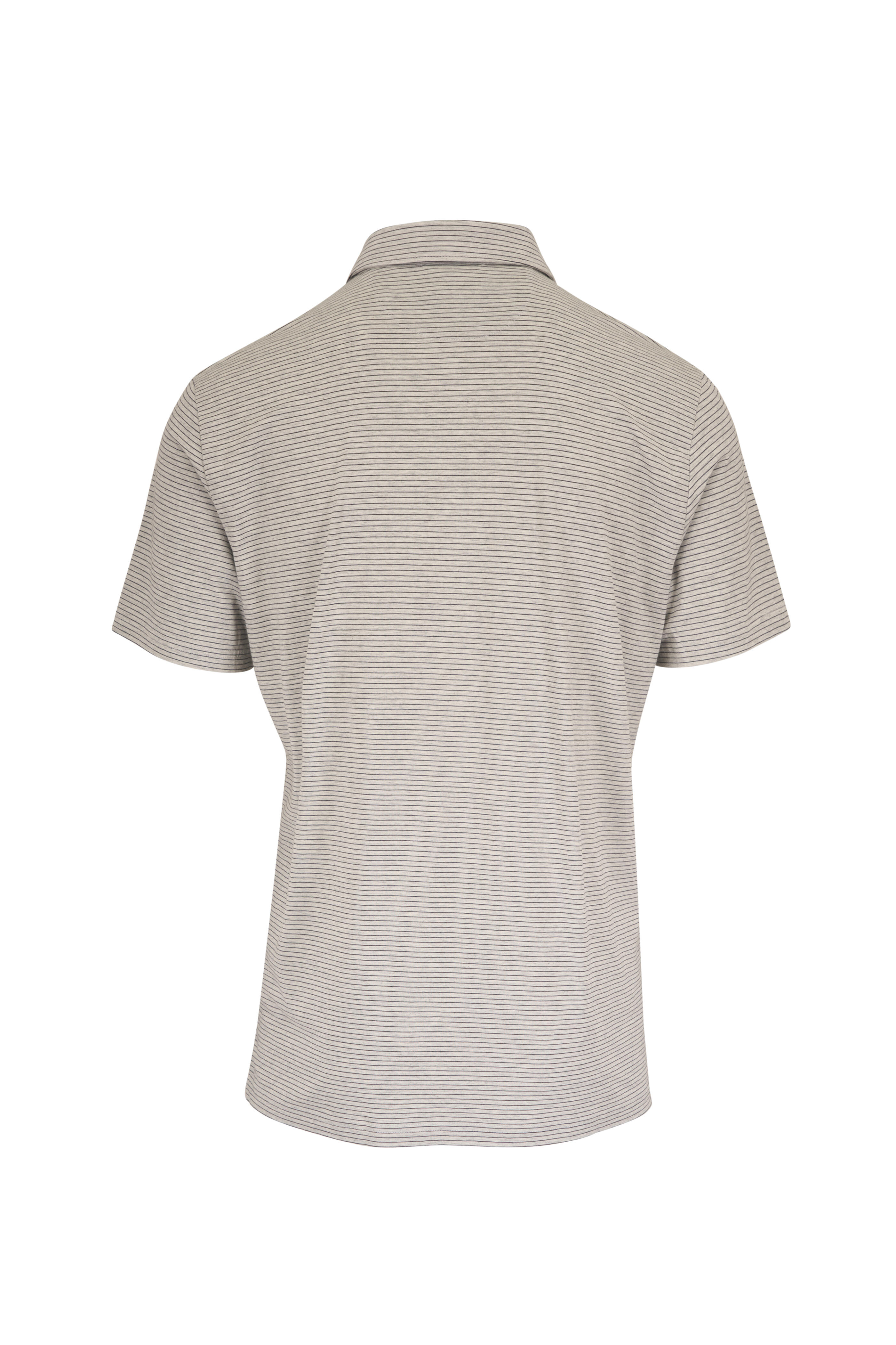 Faherty Brand - Movement™ Dark Cloud Stripe Polo - view 3