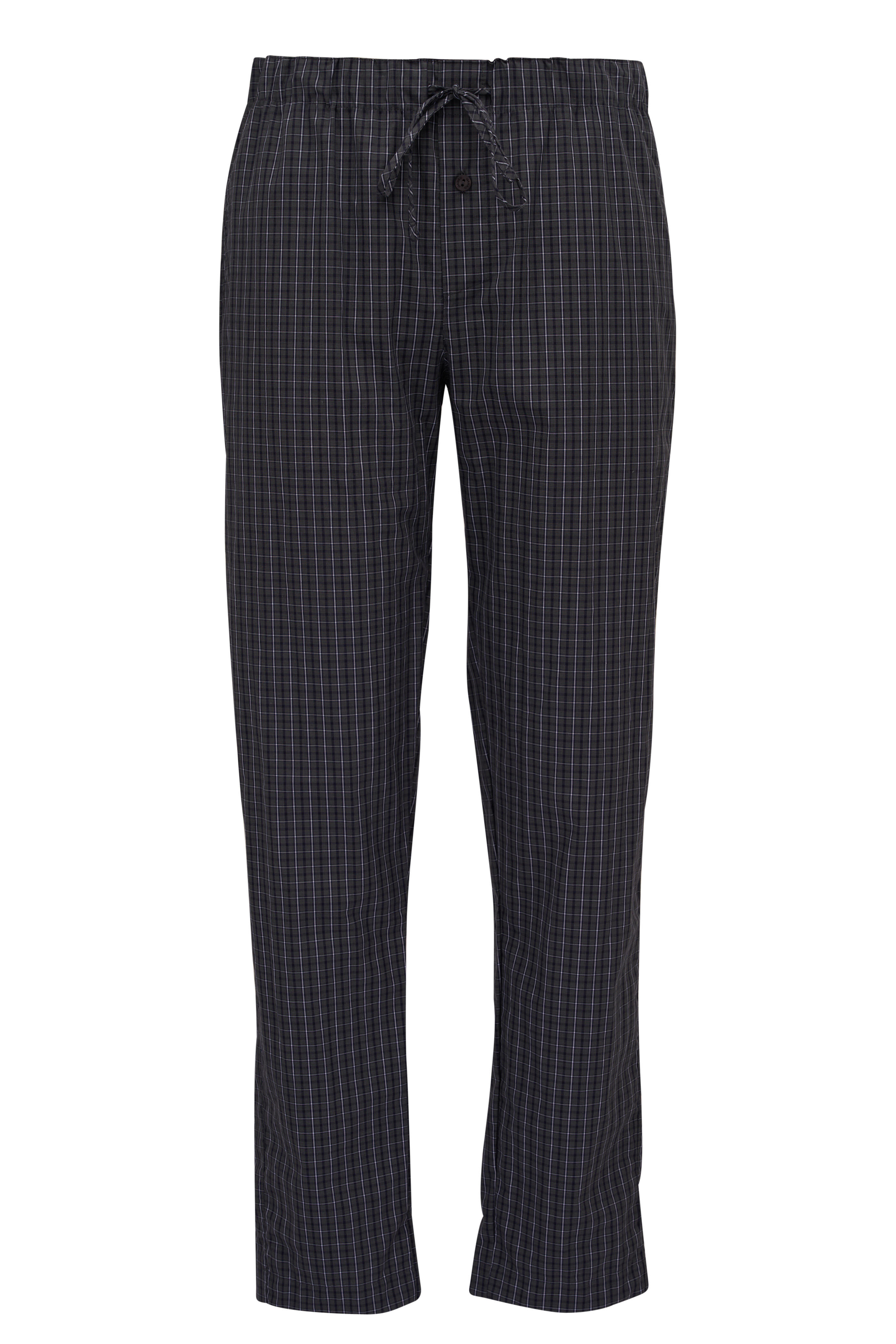 Hanro - Night & Day Casual Check Cotton Pajama Pant