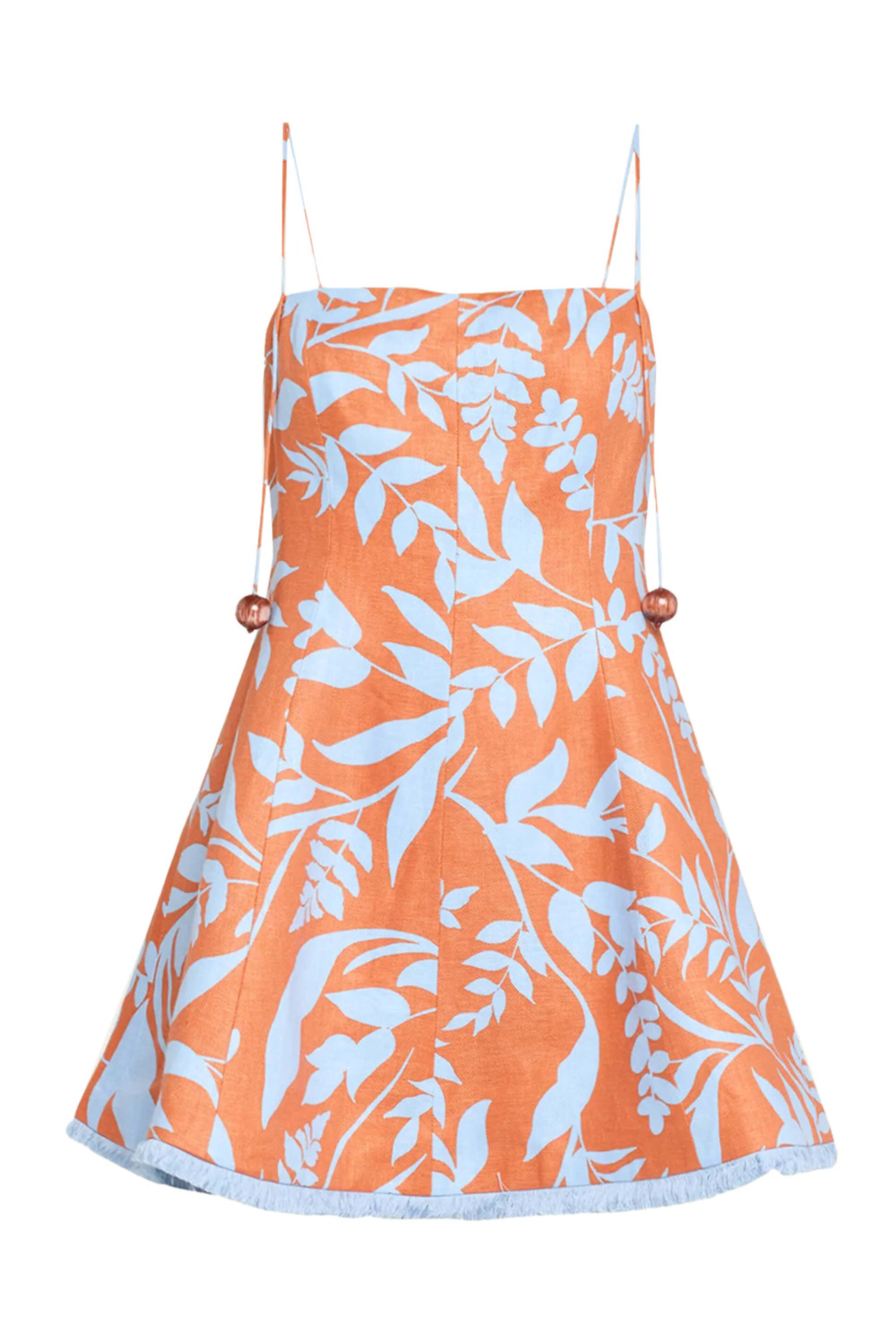 Alexis - Blue Leaf Christy Dress