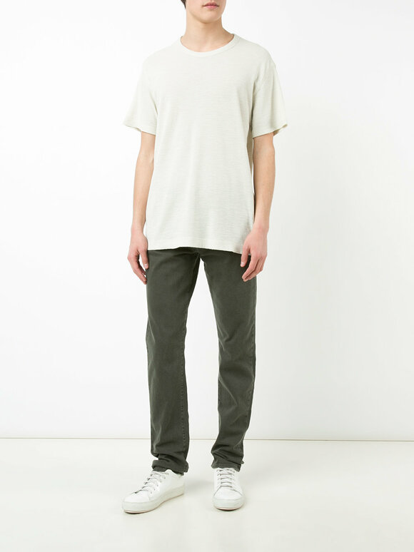 BLDWN - Chalk Textured Knit Crewneck T-Shirt