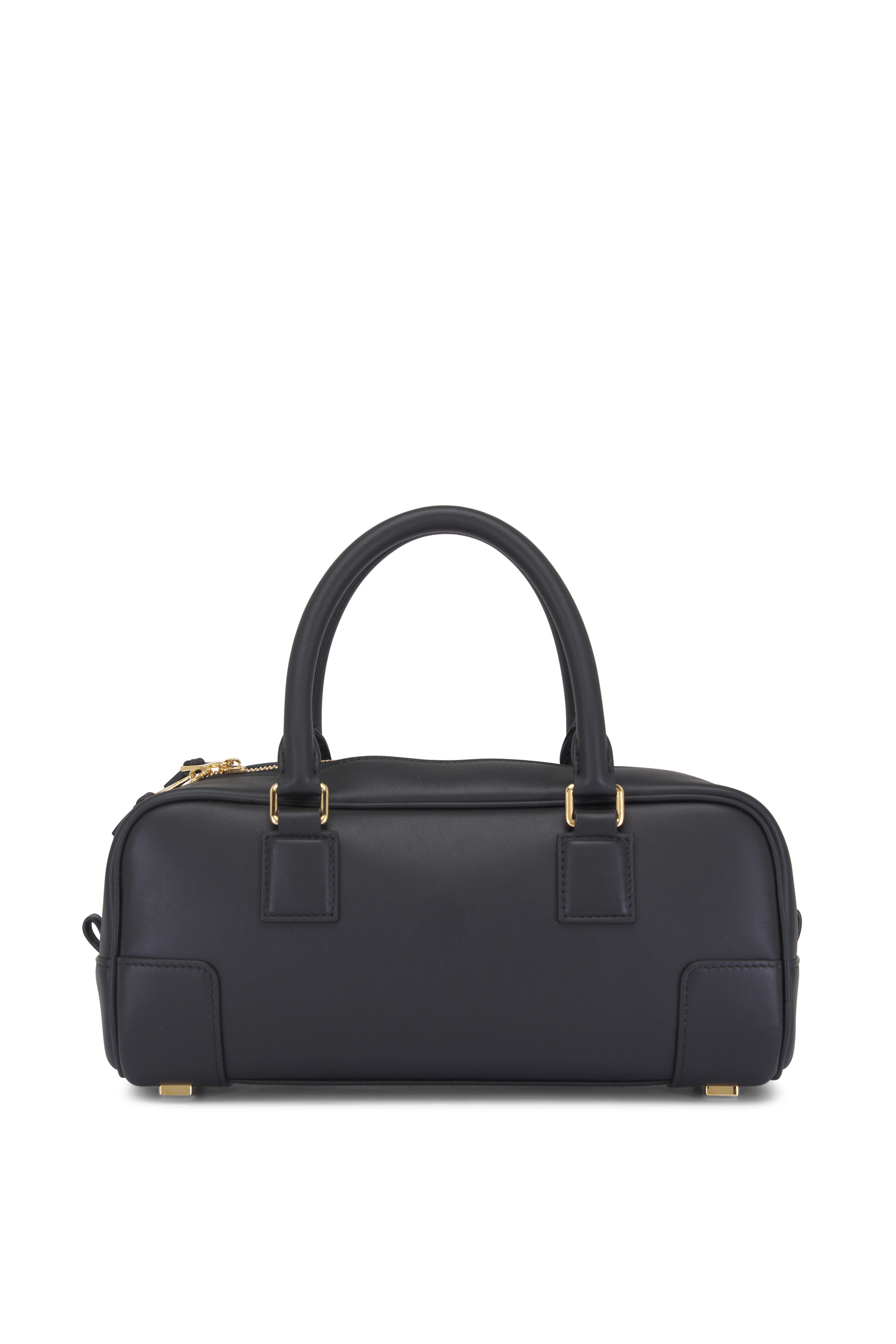 Loewe - Amazona 23 Cropped Black Top Handle Bag