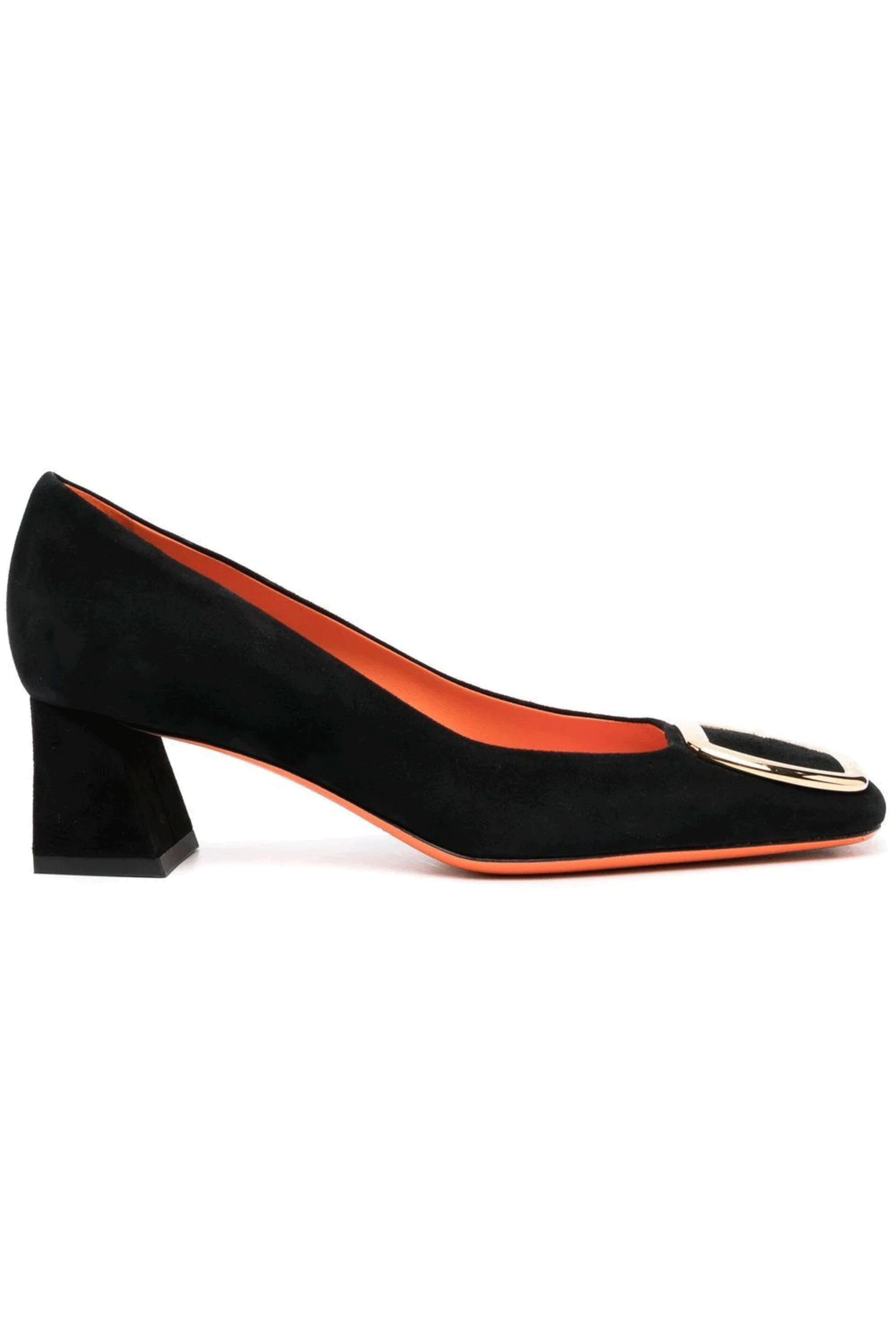 Santoni - Hasmig Low Pump in Black