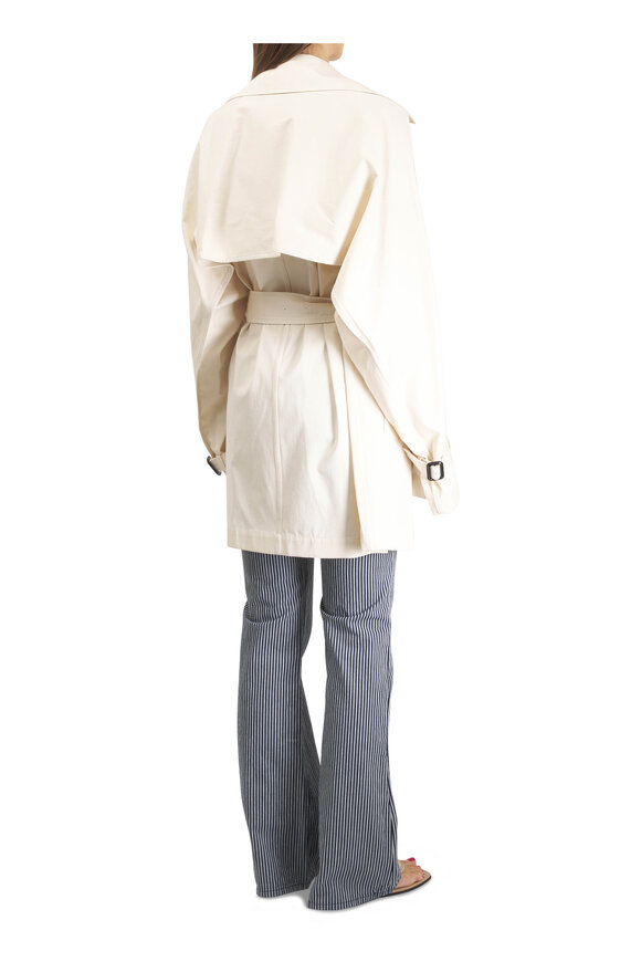 Totême Stone Washed Cotton Trench Coat - view 4