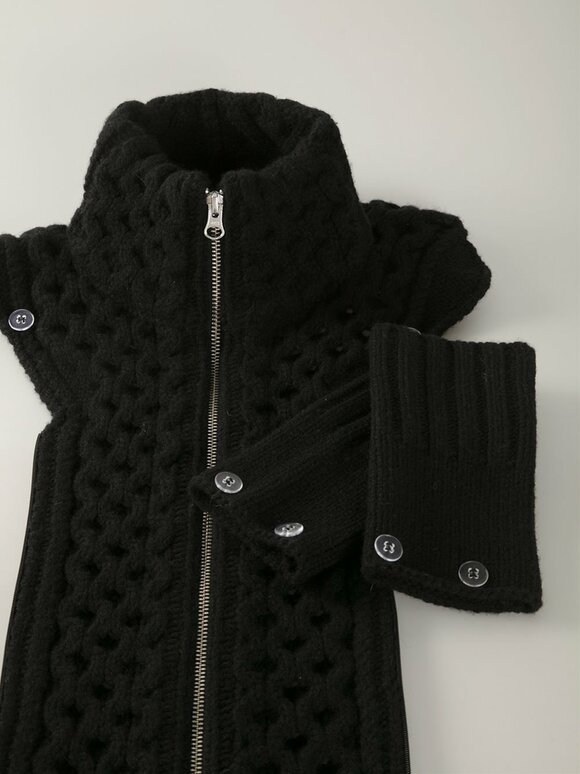South2 West8　Dickey Turtle Knit ネックウォーマー livelively Stretchable Neck and Shoulder Warmer/Dickey