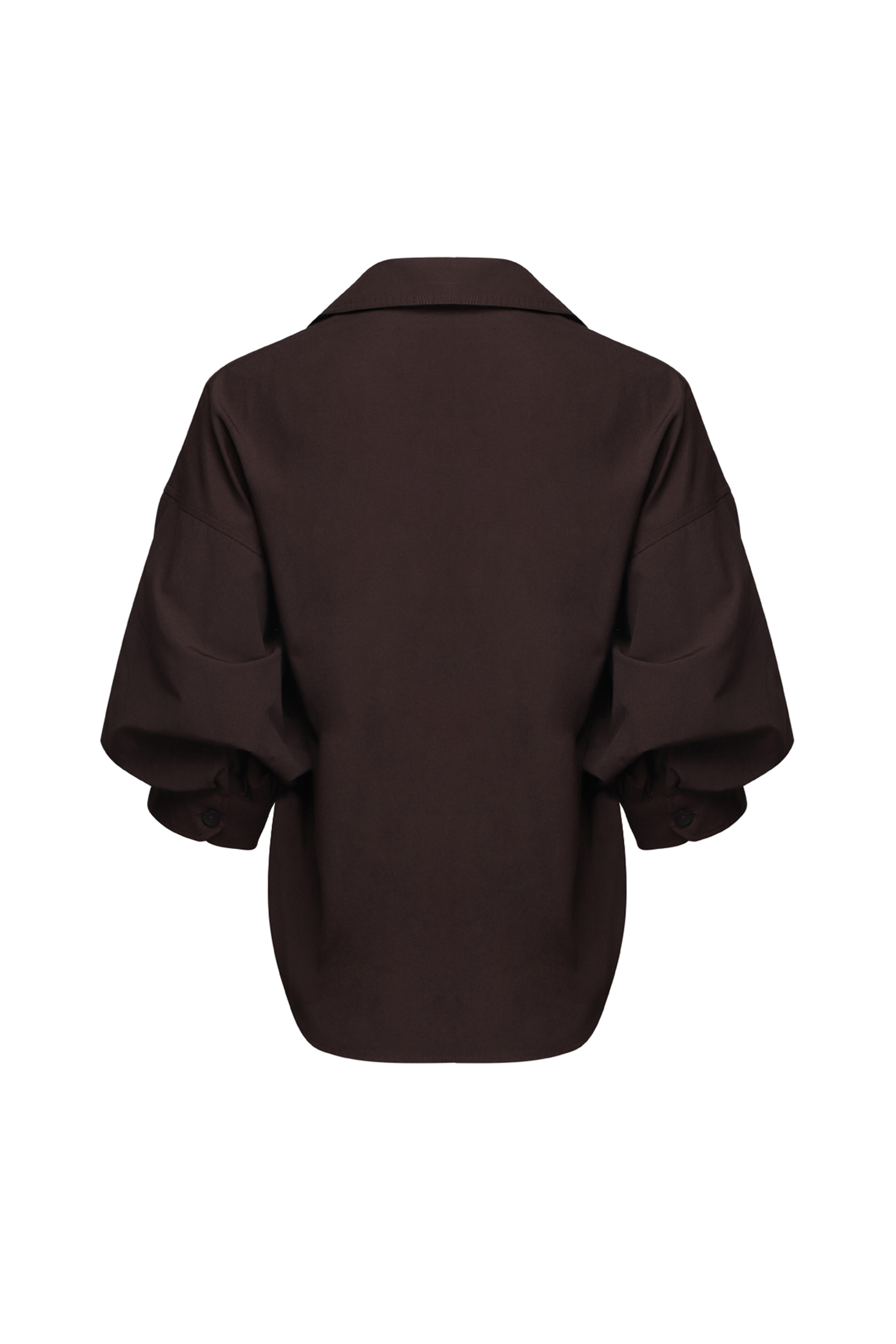 【なおこ】yori Volume Gathered Blouse Yori shirt // silk organza – Marbleandco