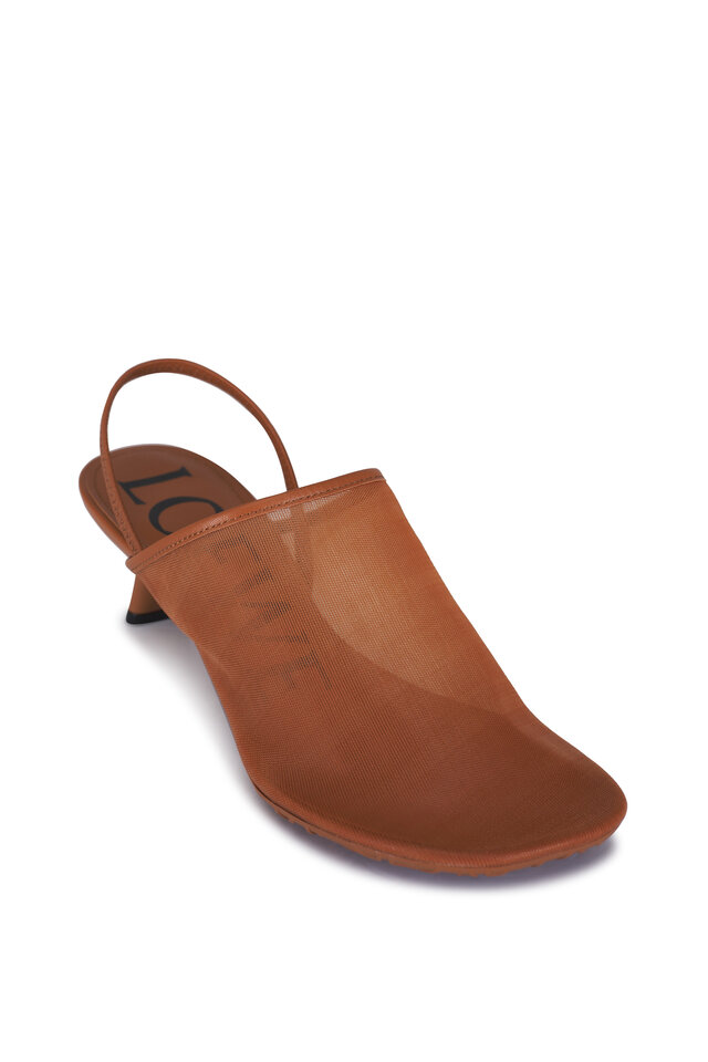 Loewe - Toy Transparent Sequin Mule, 45mm | Mitchell Stores