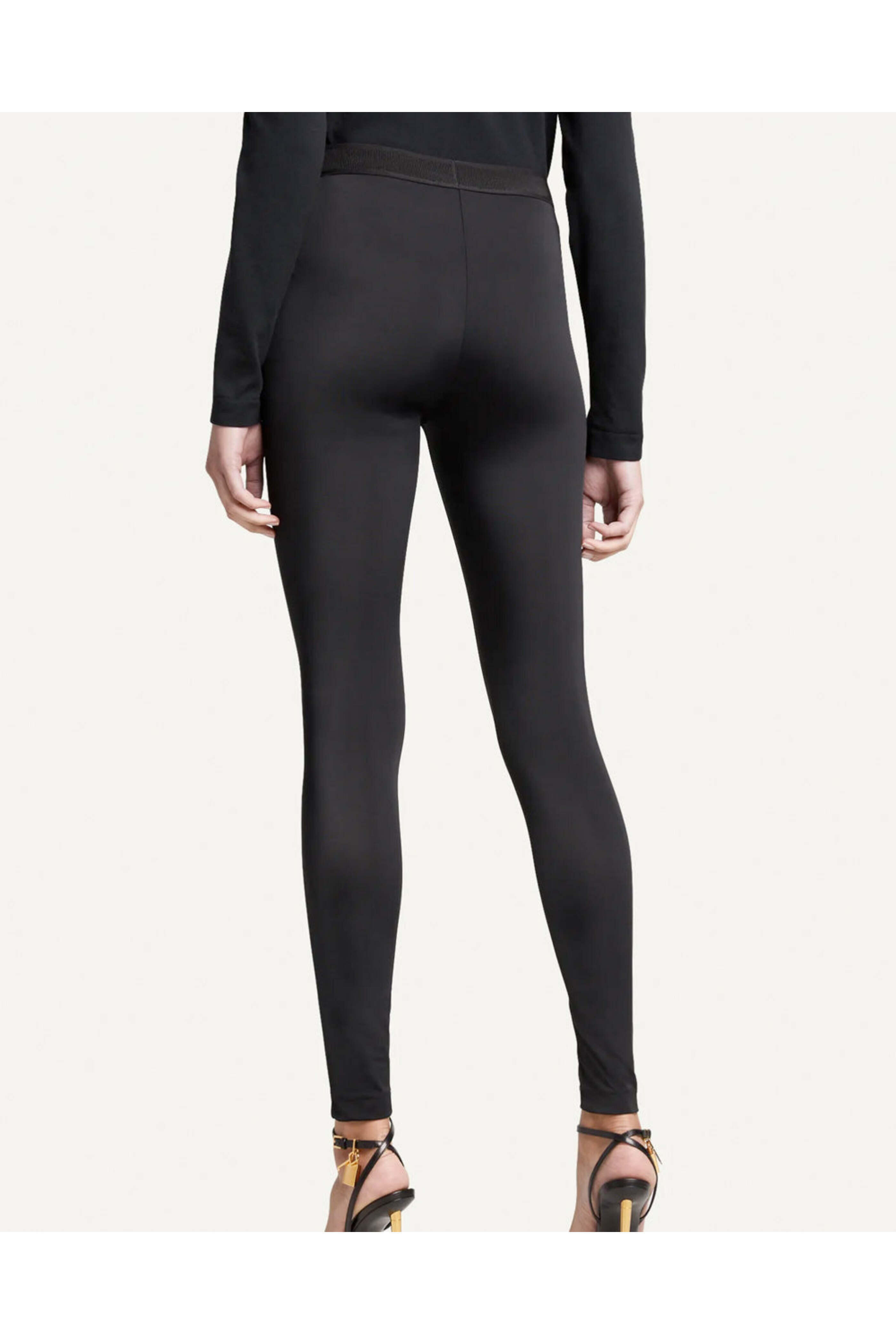 Tom Ford - Black Stretch Lycra Signature Legging