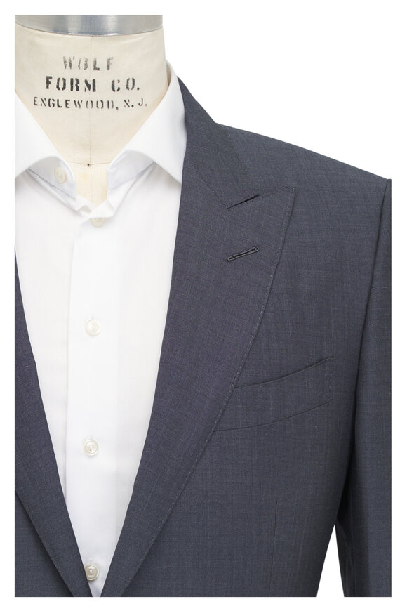 Tom Ford - Poplin O'Connor Gray Mélange Suit