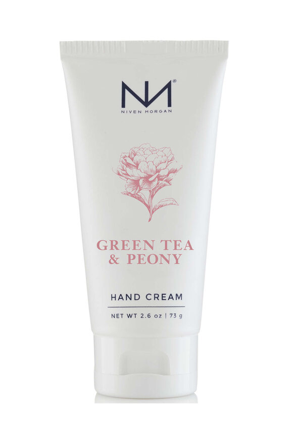 Niven Morgan Green Tea & Peony Hand Cream - view 1