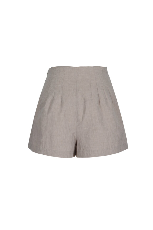 Staud Magpie Natural Shorts - view 2