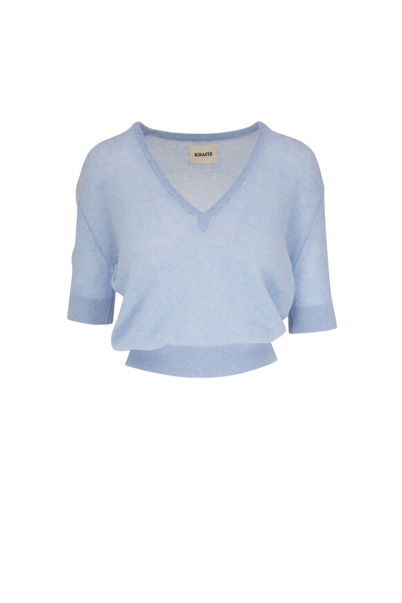 Khaite - Sierra Light Blue Sweater