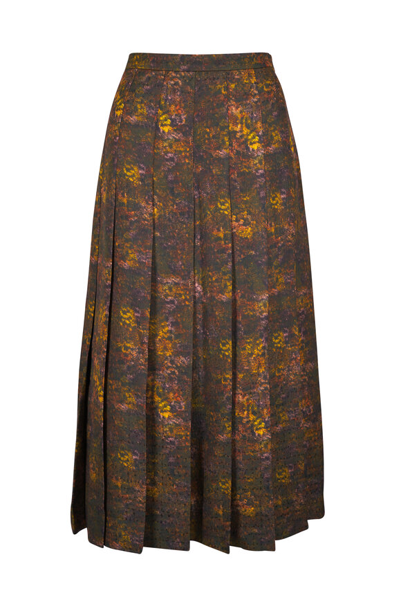 Marni - Black Scalloped Mini Skirt | Mitchell Stores