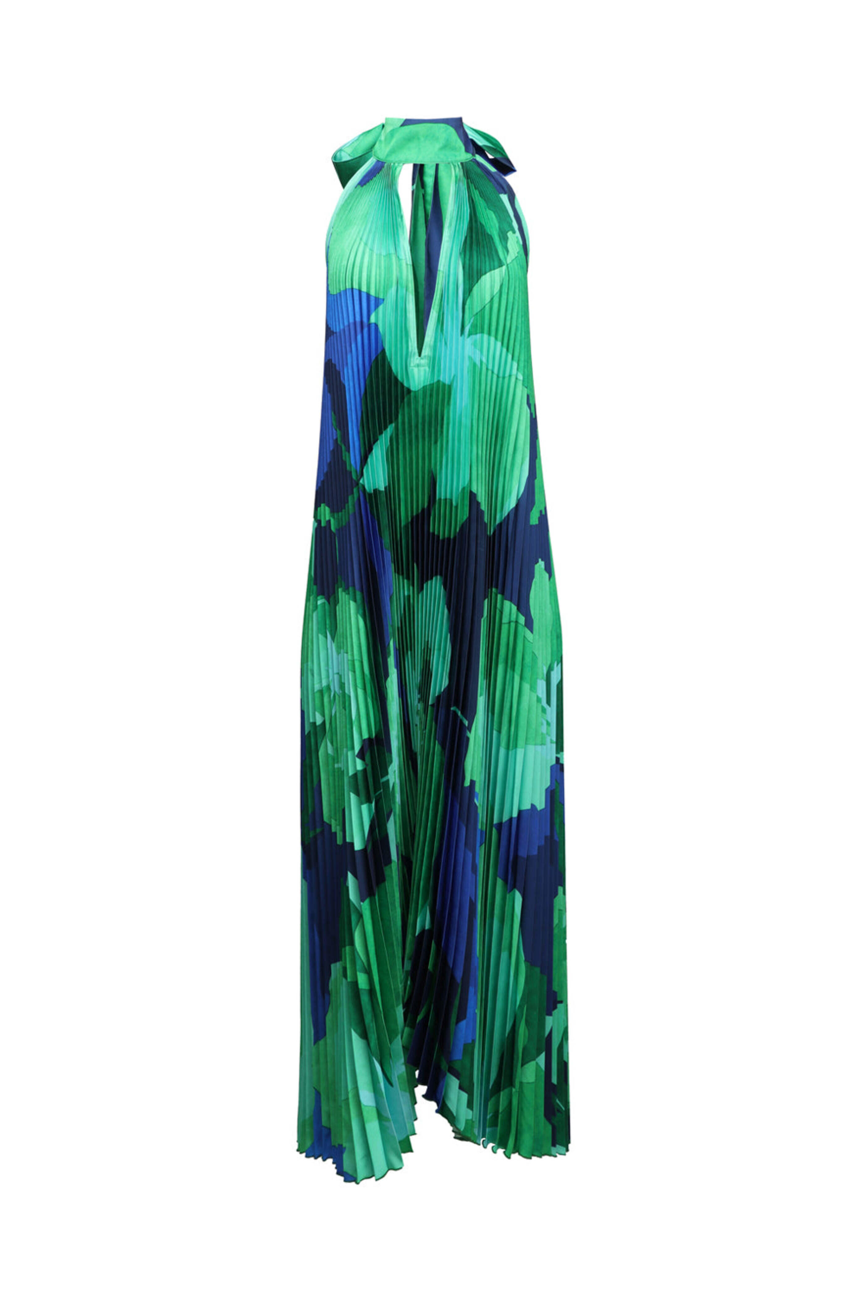 L'Ide Woman - Green Capri Opera Gown