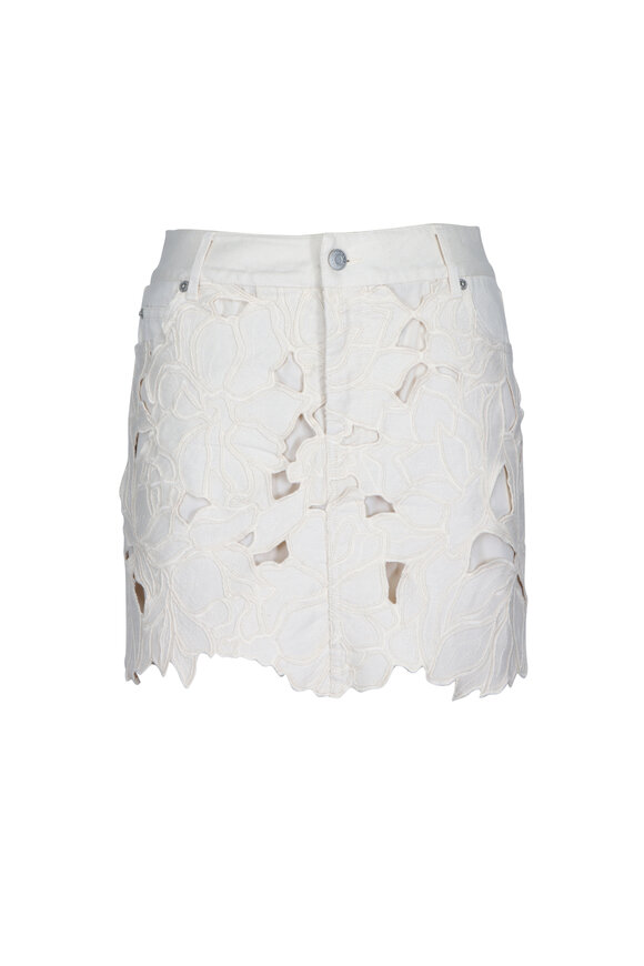 Simkhai Marshmallow Winnie Mini Skirt