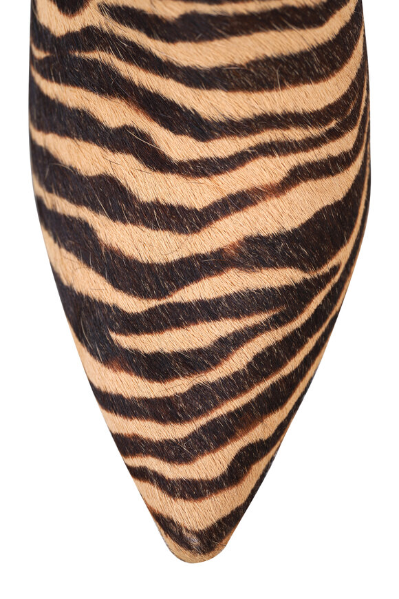 Veronica Beard Lisa Animal Print Textured Short Boot, 45mm - view 6