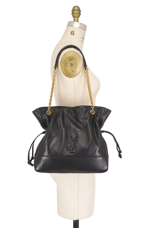 Saint Laurent Small Jamie Black Quilted Leather Shoulder Bag - view 6