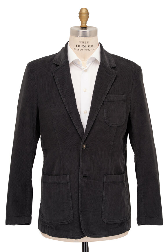 Faherty Brand - Navy Blue Corduroy Blazer 