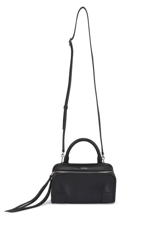Loewe Mini Amazona 180 Black Top Handle Bag