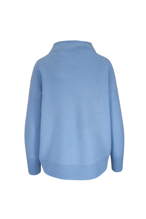 Vince Amalfi Plush Cashmere Funnel Neck Sweater - view 4