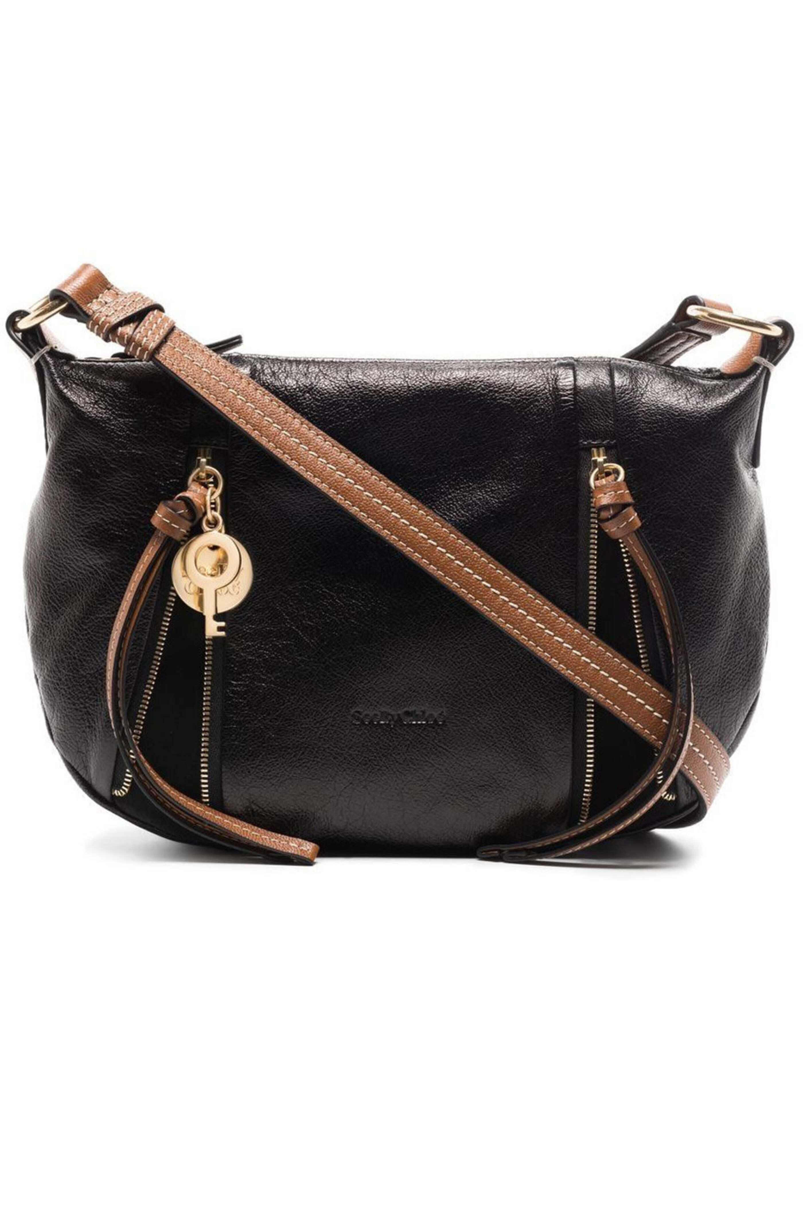 See by Chloé - Indra Crossbody Bag in Black | Mitchell Stores