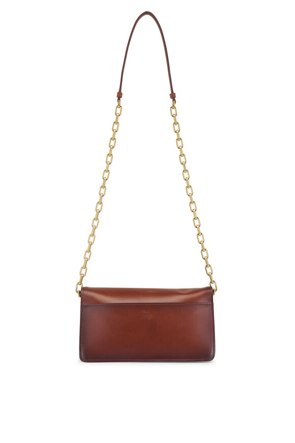 Christian Louboutin Bettina Calf Leather Chain Clutch - view 3